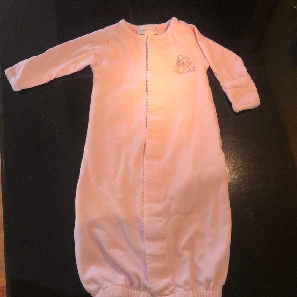 Newborn Pima cotton gown